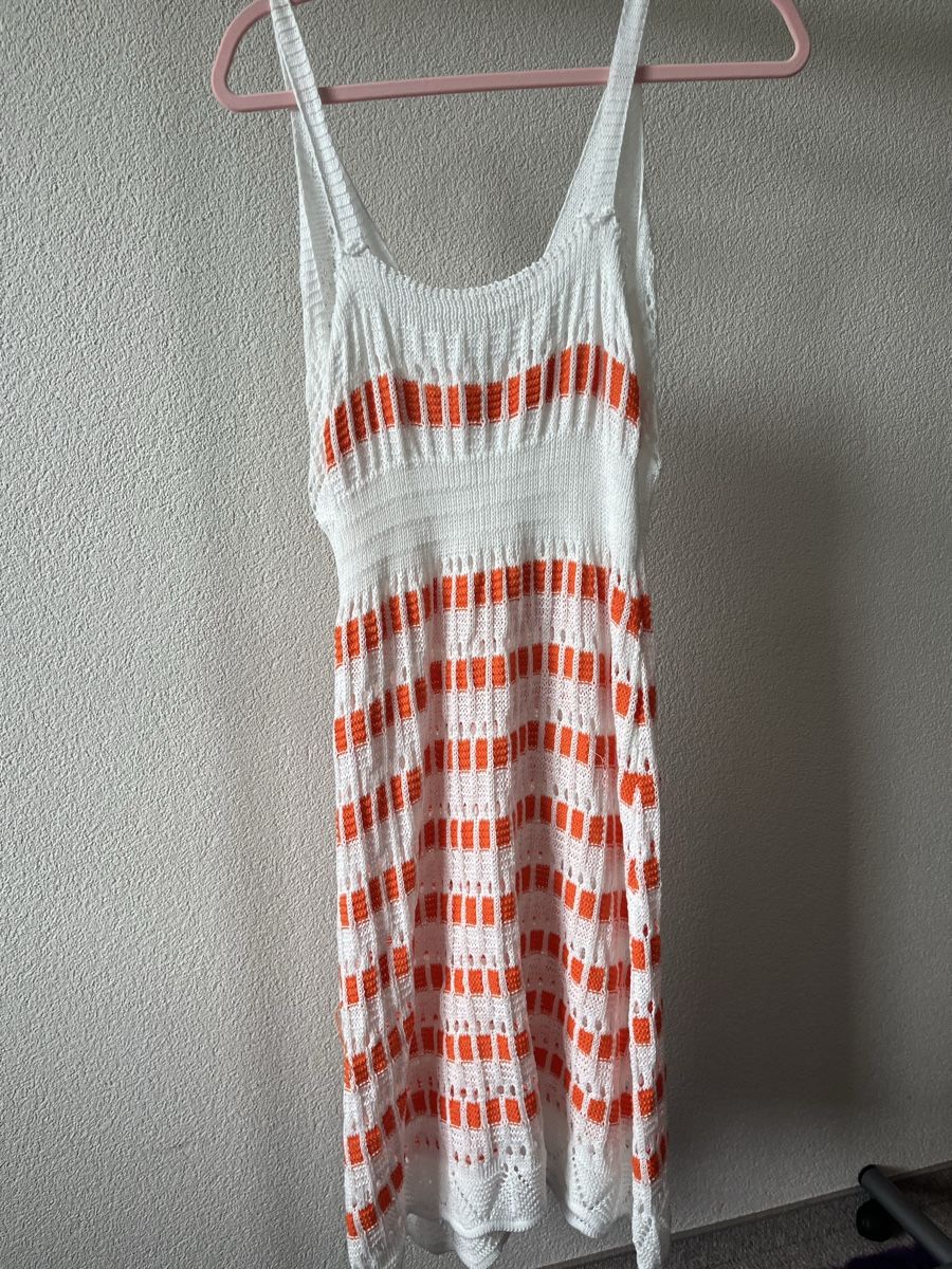 Robes: Sommerkleid weiss Orange – Neuf (Voir description) à Giswil par Mauritius9026 1