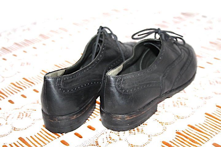 Scarpe da donna: Schwarze Damen Leder-Schnürschuhe Gr. 38 – Usato da Locarno venduto da madame-tus-sauds 6
