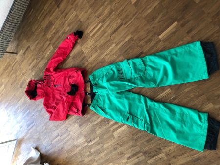 O Neill Snowboard Jacke + Hose Anzug Gr 164