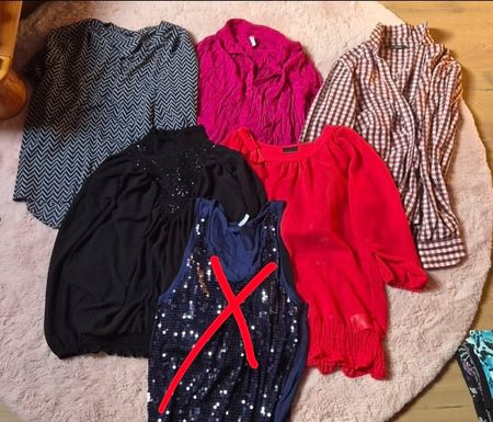 8 Damen Oberteile Grösse L/XL