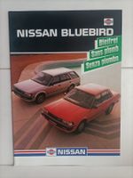 Brochure Catalogue Nissan Bluebird 1985 (Suisse)