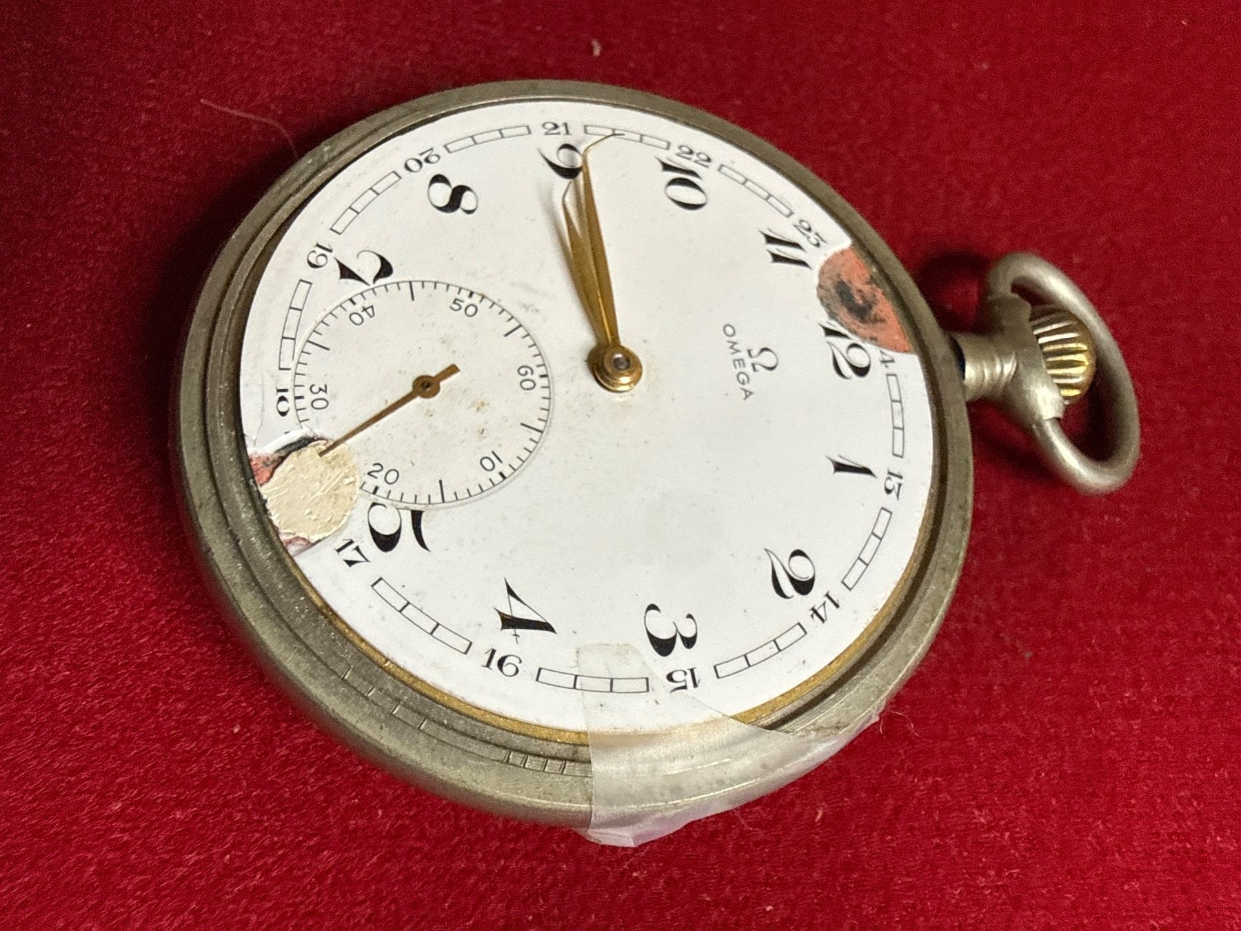 Omega Orologi: Omega Taschenuhrwerk 52 mm – Usato da Pfeffingen venduto da Allhandelklgwatches 1