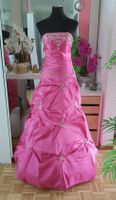 Brautkleid Abendkleid Fuchsia Gr. 32 Neu