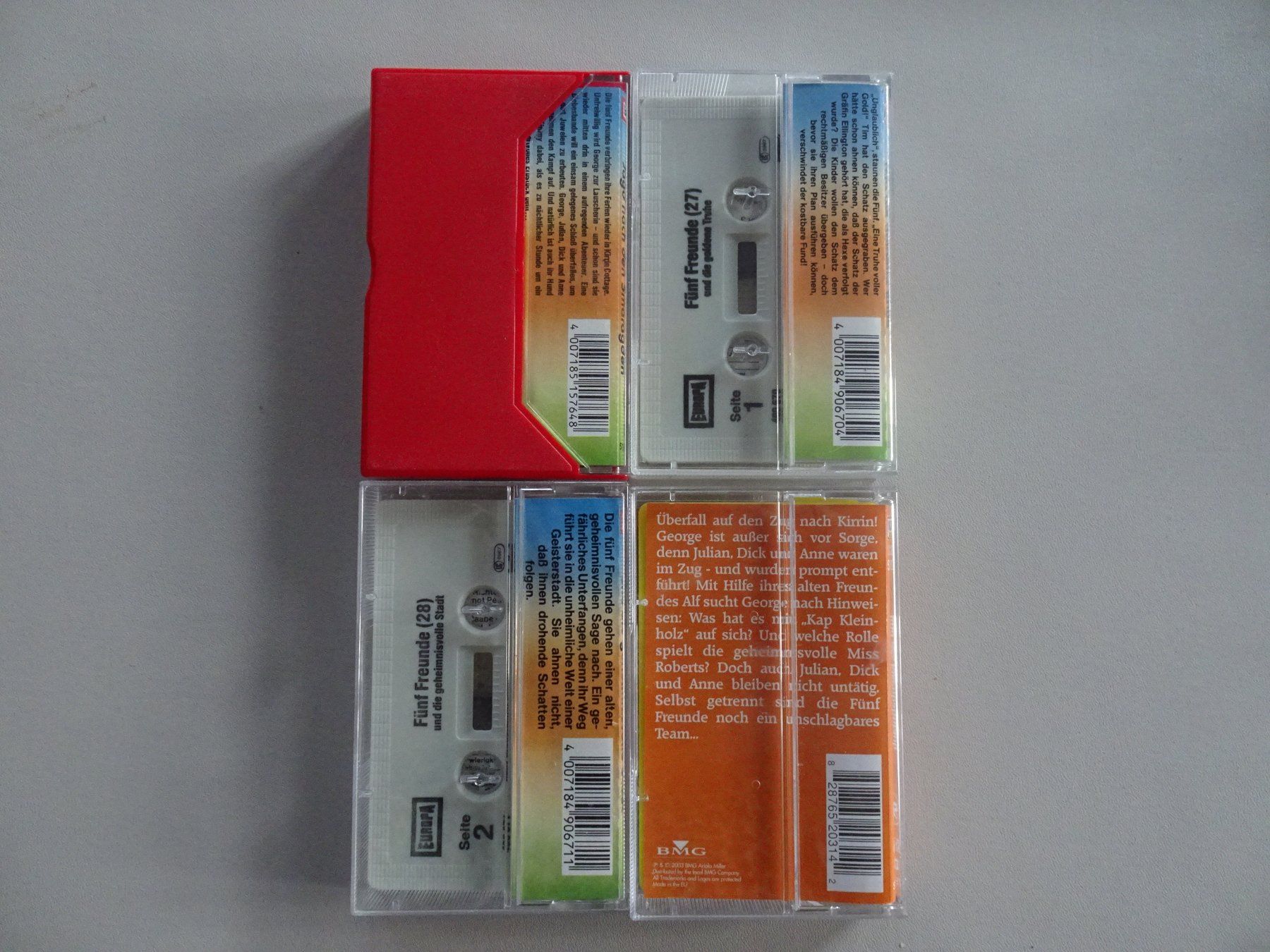Musicassette: Fünf Freunde Kassetten, 4 Stück – Usato da Winkel venduto da rsuzh 1