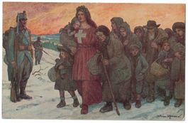Bundesfeier 1915, durch Krieg in Not geratene Miteidgenossen