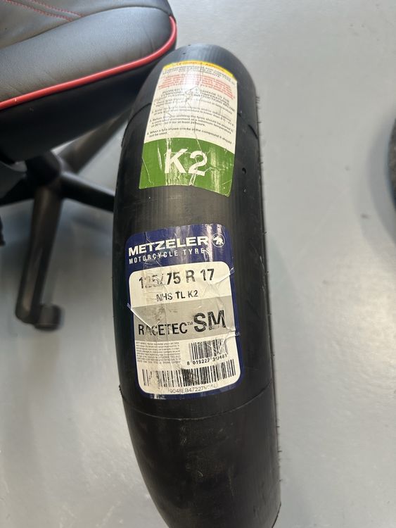 Metzeler Racetec SM Front K2 125/75 R17 TL (Neu und originalverpackt ...