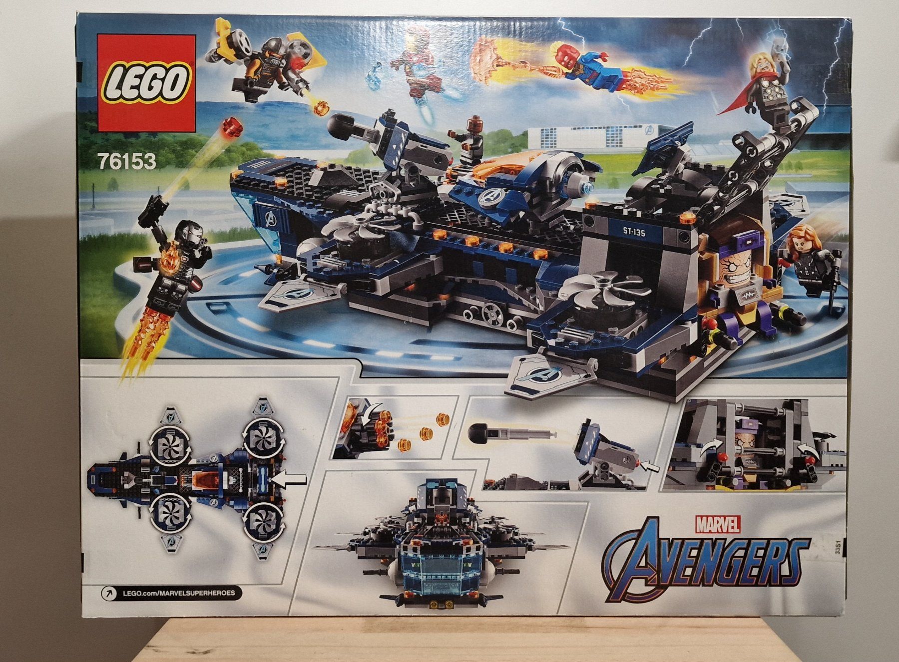 Lego Kit di costruzioni: Lego Marvel 76153 Avengers Helicarrier – Nuovo e nell'imballaggio originale da Echichens venduto da aegis0129 1