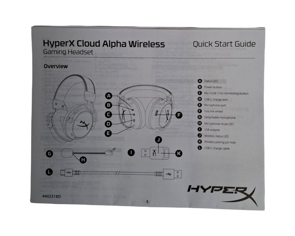 Hyperx Kopfhörer: HYPERX Cloud Alpha Wireless, Gaming Headset – Neu (gemäss Beschreibung) aus Wil SG von Restwert_Wil 8