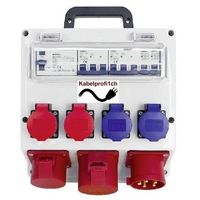 Stromverteiler 32A IP44 / IP55 für Innen und Aussen