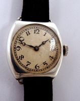 Elegante Vintage Silber Artdeco, mechanisch.