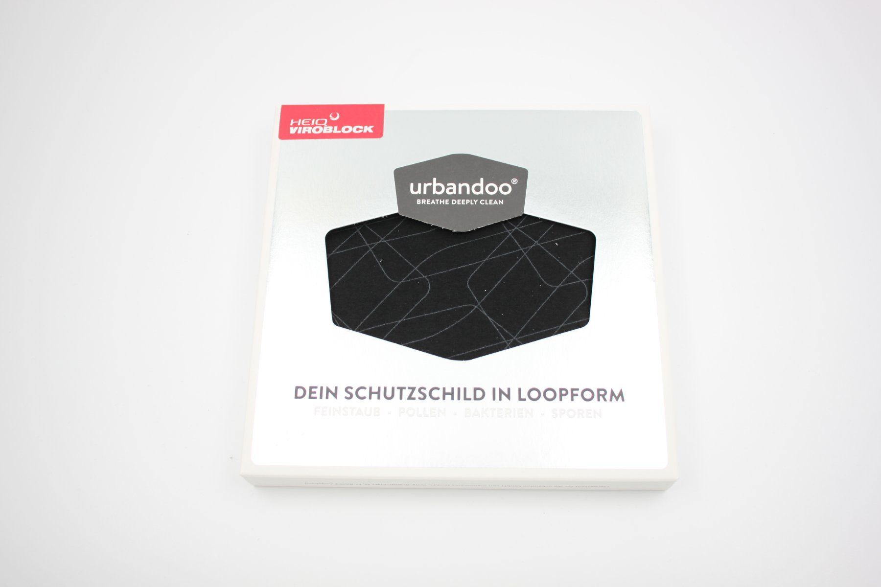 Foulards, Tücher & Schals: URBANDOO Loop-Maske "schwarz" Gr. M (7873) – Neu und originalverpackt aus Zürich von fundsachenverkauf
