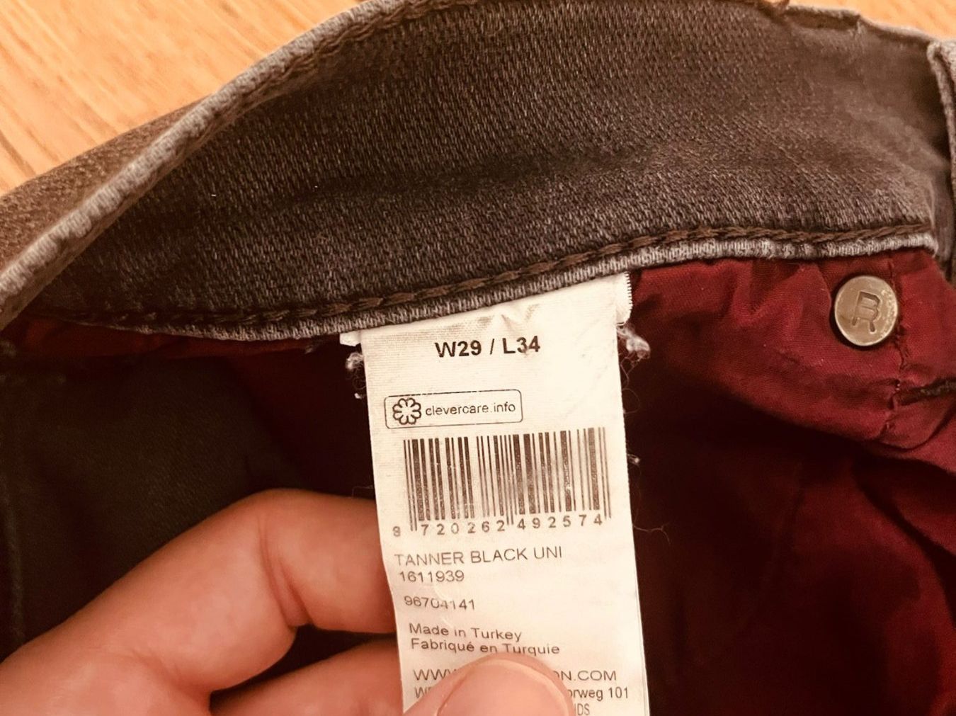 Jeans: Blue Ridge Jeans - Schwarz - W29 / L34 – Usato da Altdorf UR venduto da luk_2p75 2