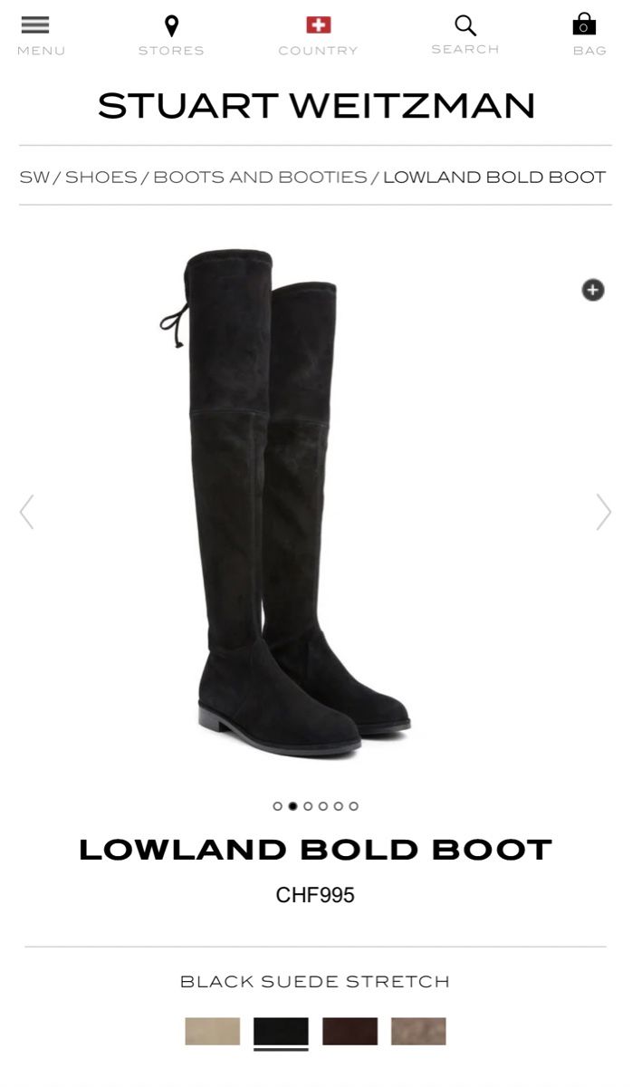 Stuart Weitzman Scarpe da donna: Stuart Weitzman - Lowland bold boots - 40 – Nuovo (secondo la descrizione) da Crans VD venduto da jas_9g82
