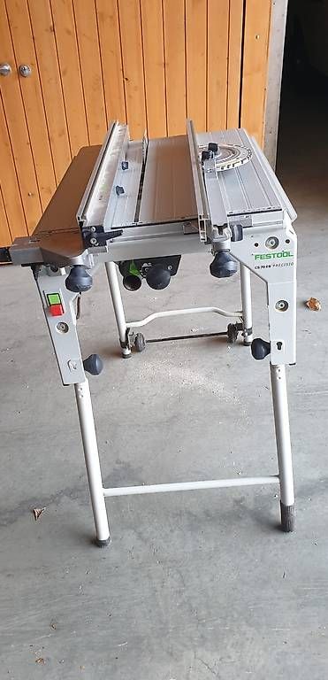 Festool Seghe: Festool PRECISIO CS 70 EB  scie sur table professionnelle – Usato da Verbier venduto da elodielegros91 3