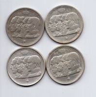 (1559) Belgien, 4 x 100 Francs, 1949/50/51/54, fast stgl