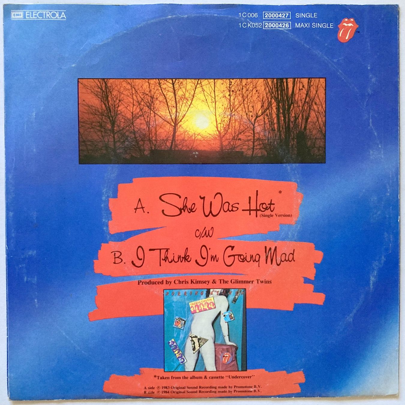 Vinyles: ROLLING STONES - SHE WAS HOT – D'occasion à Bottens par hotter-than-hell 1