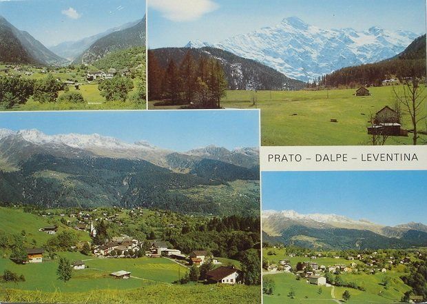 Cartoline postali: PRATO - DALPE - LEVENTINA – Usato da Jona venduto da philajona