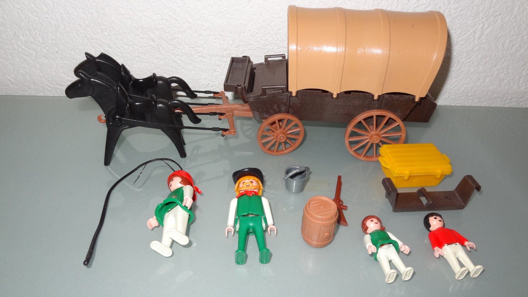 Playmobil Giocattoli: Playmobil 3278 Planwagen von 1983 – Usato da Winterthur venduto da Blueedition 1