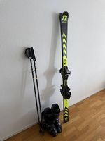 Völkl Racetiger 165cm + Skischuhe + Leki Stöcke - Top Set