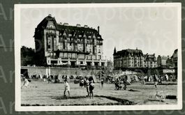 AK sw Granville F Manche,Normandie,Entrée de la Plage ≈1940