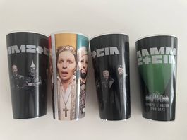 4 Becher Rammstein European Stadium Tour 2023