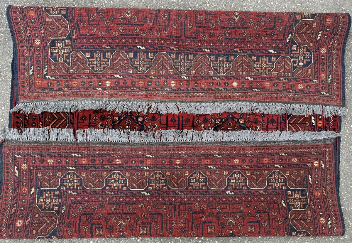 Teppiche: Schöner Orientteppich rot gemustert 200x153 .cm – Gebraucht aus Sempach von Star7 4