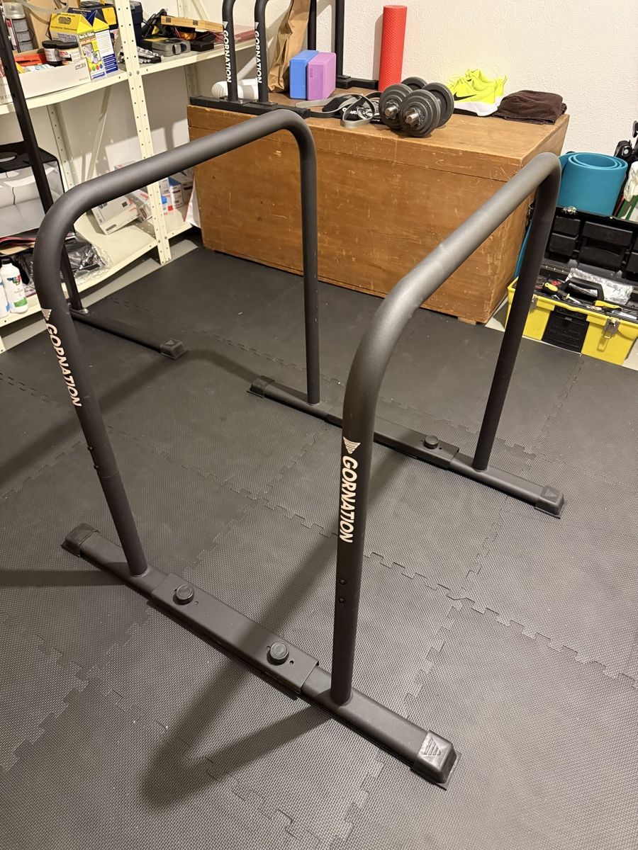 Hometrainer: Gornation Premium Dips Bars Calisthenics – Usato da Riazzino venduto da fasterrrpilot