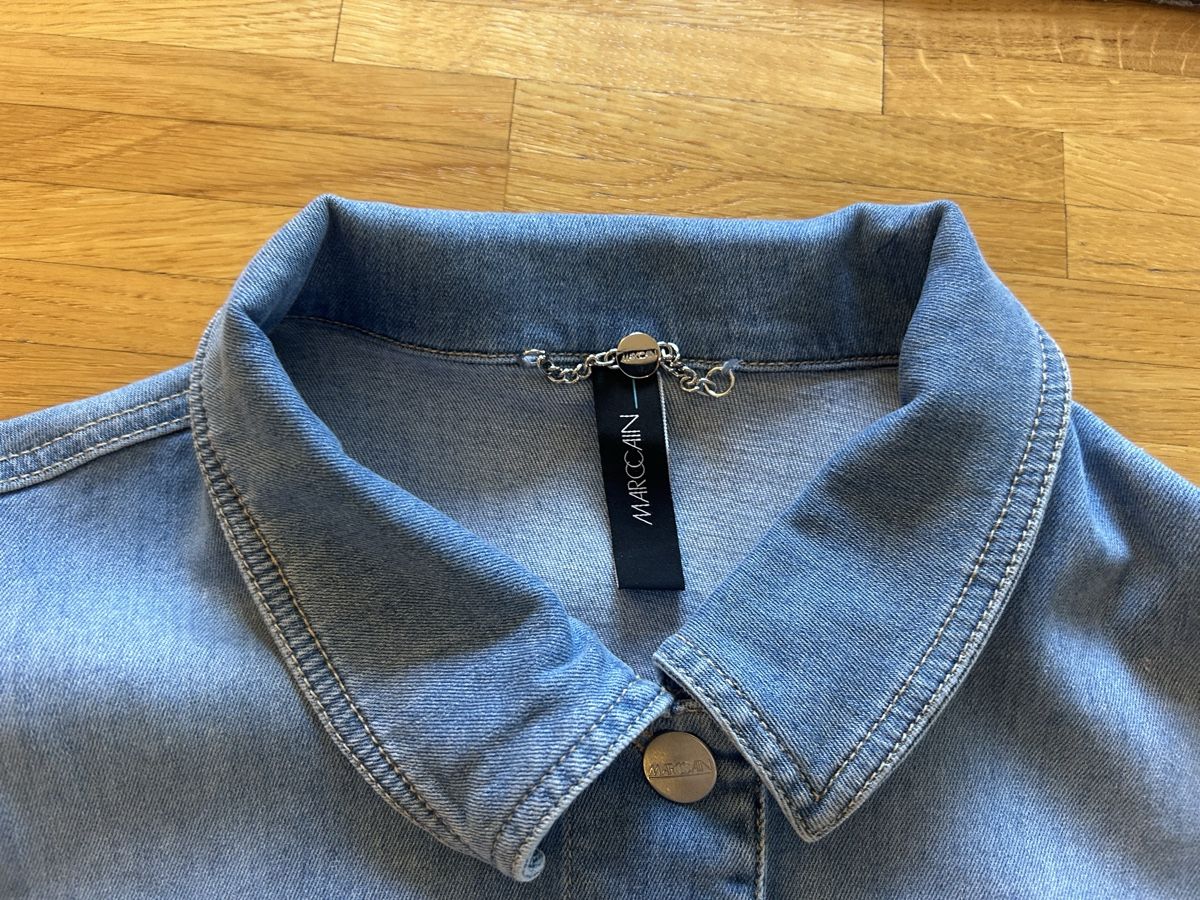 Marc Cain Giacche: Marccain, blouson jeans clair, taille L – Usato da Lausanne venduto da lavirgule 1