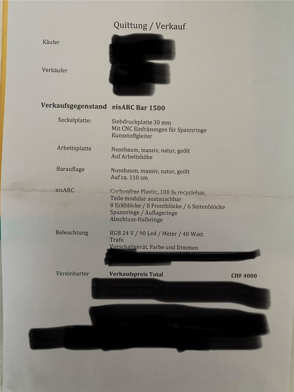Ladenausstattungen & Messebau: Eisbar / Tresen – Gebraucht aus Konolfingen von mel_j9zq 4