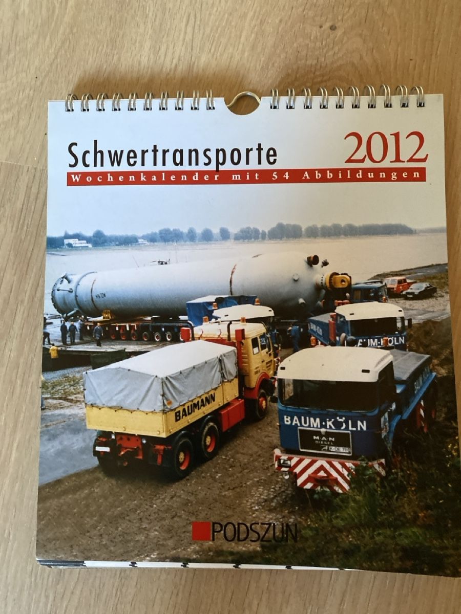 Calendari: Schwertransport Kalender  – Usato da Thierachern venduto da shaun96