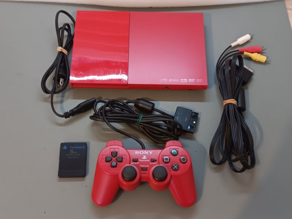Sony PlayStation 2 PS2 Slim Red – Japan (Gebraucht) in Steinhausen für ...