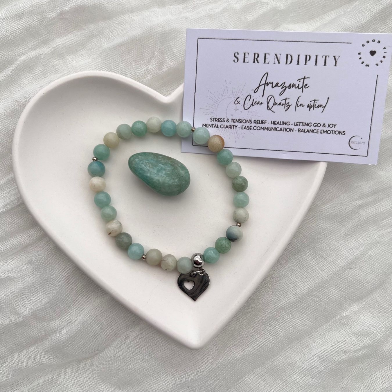 Bracciali & Braccialetti: Bracelet en amazonite - Amazonit Armband – Nuovo e nell'imballaggio originale da Pully venduto da sunaddict 1