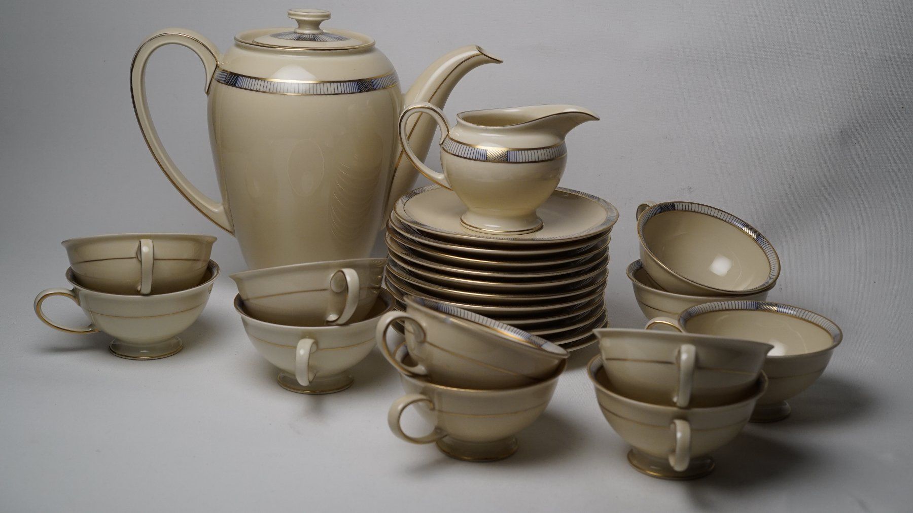 Rosenthal Set di piatti: Service à thé Art Déco Rosenthal – Usato da Carouge GE venduto da Gwendoline2016