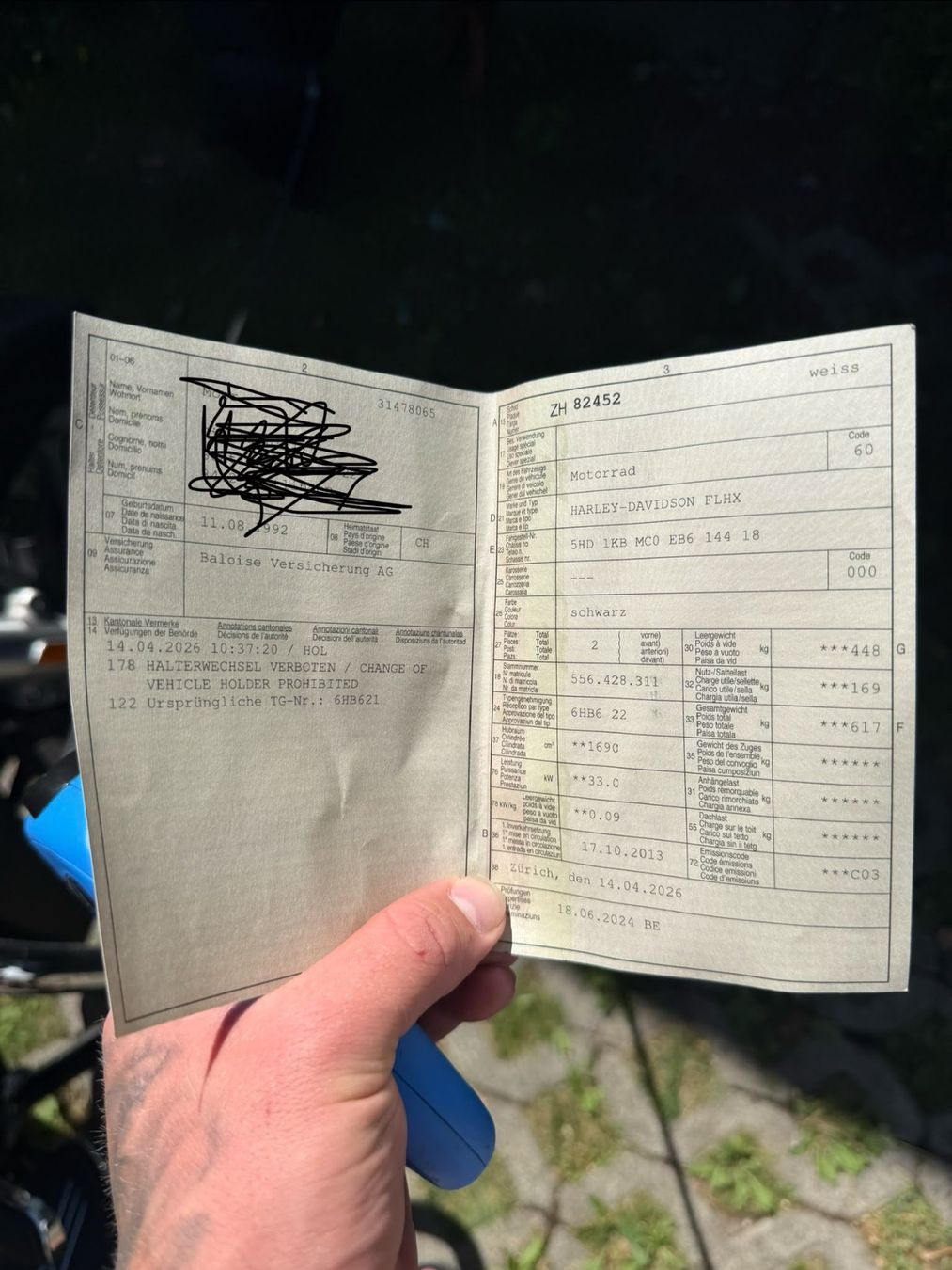 Harley-Davidson Chopper: HARLEY-DAVIDSON FLHX – Usato da Hettlingen venduto da tyl_pmh5 4