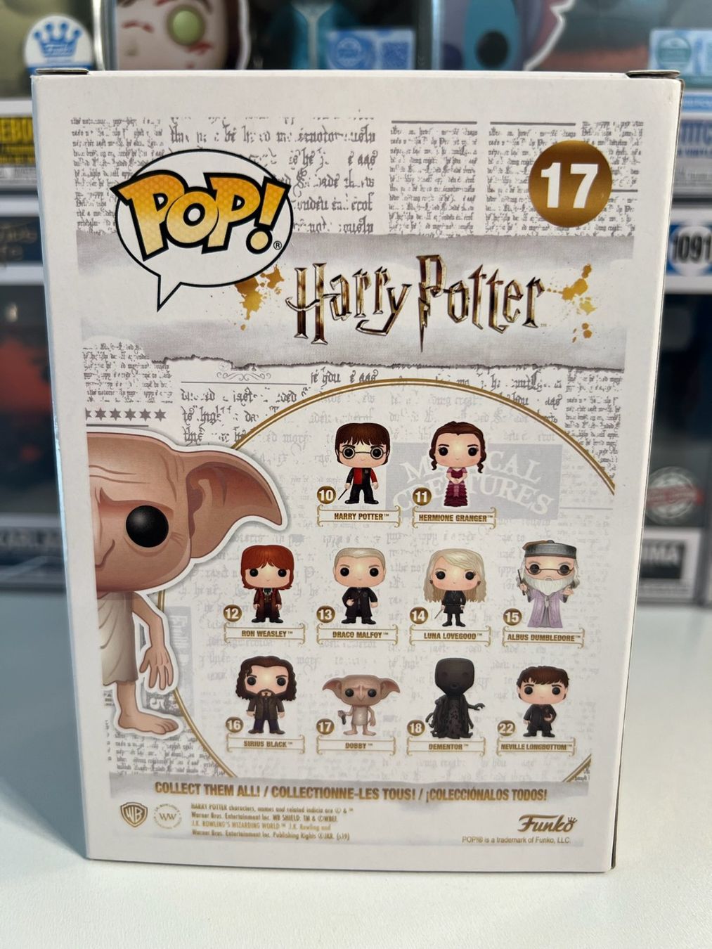 Funko Statuette: Funko POP! Harry Potter Dobby avec Chaussette – Usato da Le Mouret venduto da perfectbijou 2