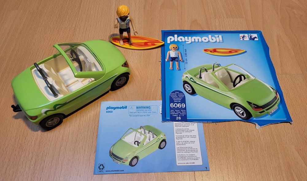 playmobil 6069 Surfer Roadster neu