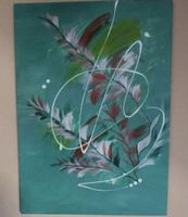 Gemälde " Flora" handmade 50×70