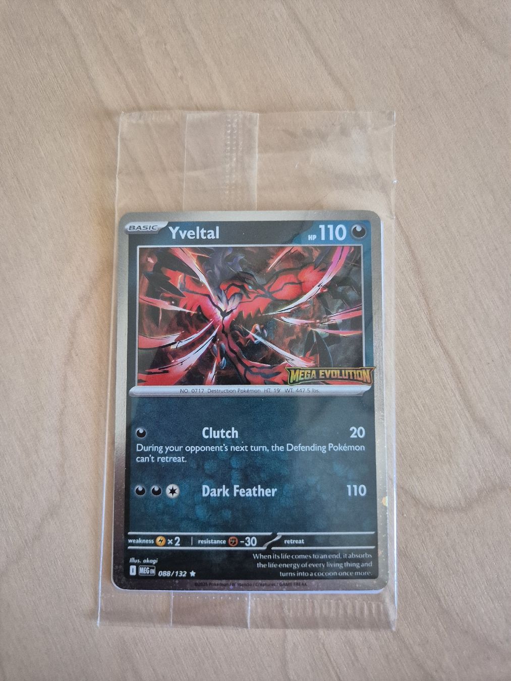 Pokémon Sammelbilder & Trading cards: Pokémon Yveltal promo sealed mega evolution - 2025 – Neu und originalverpackt aus Oron-la-Ville von n_a_t_e_a_g