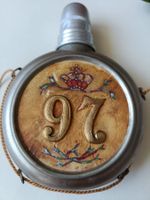 Alte deutsche Reservistenflasche  Infanterie-Regiment Nr. 97