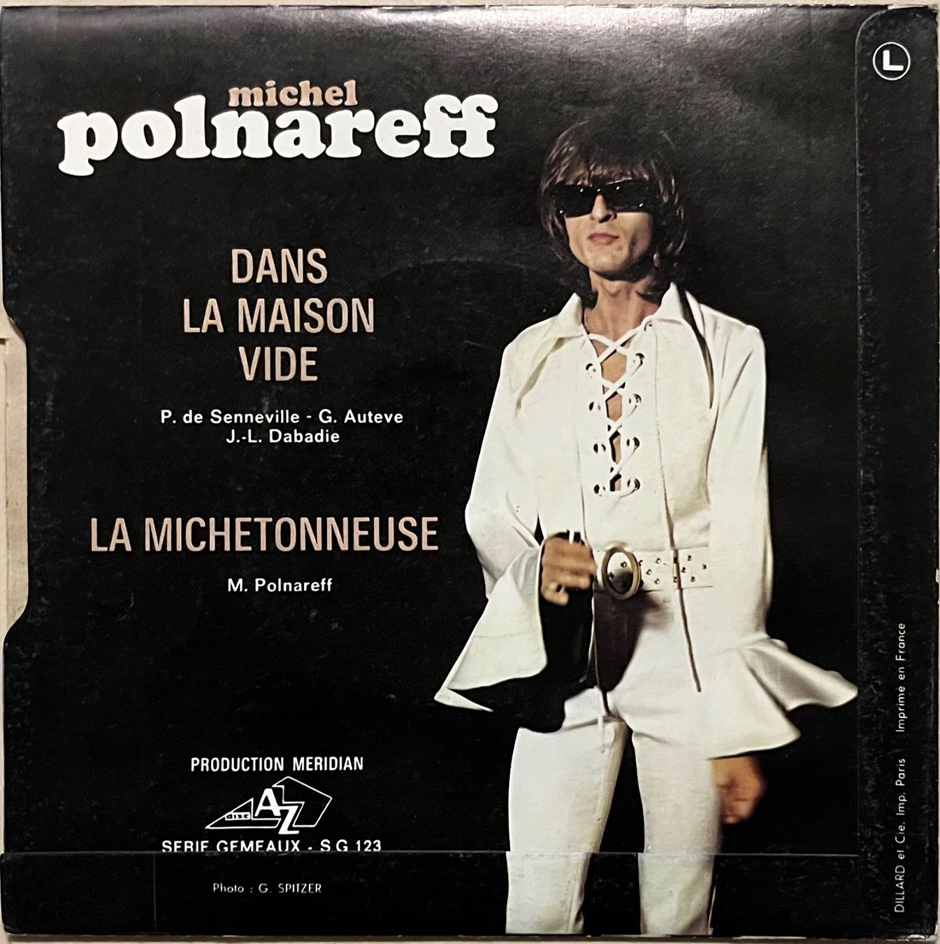 Vinyles: MICHEL POLNAREFF - LA MICHETONNEUSE – D'occasion à Bussigny par vinyl-pas-cher 1