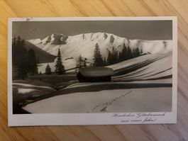 Alte Postkarte „Adelboden“ v. 31.12.1930