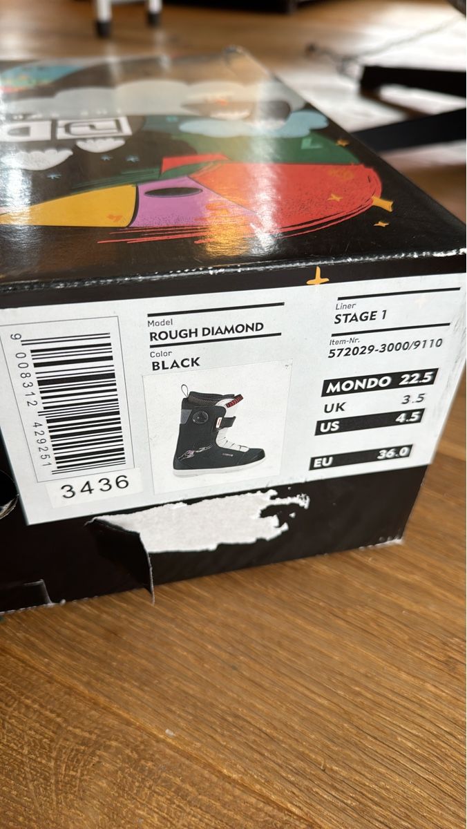 Deeluxe Scarpe da uomo: Kinder Snowboard Boots, Deeluxe, Gr. 36 – Usato da Jegenstorf venduto da Christo0211 1