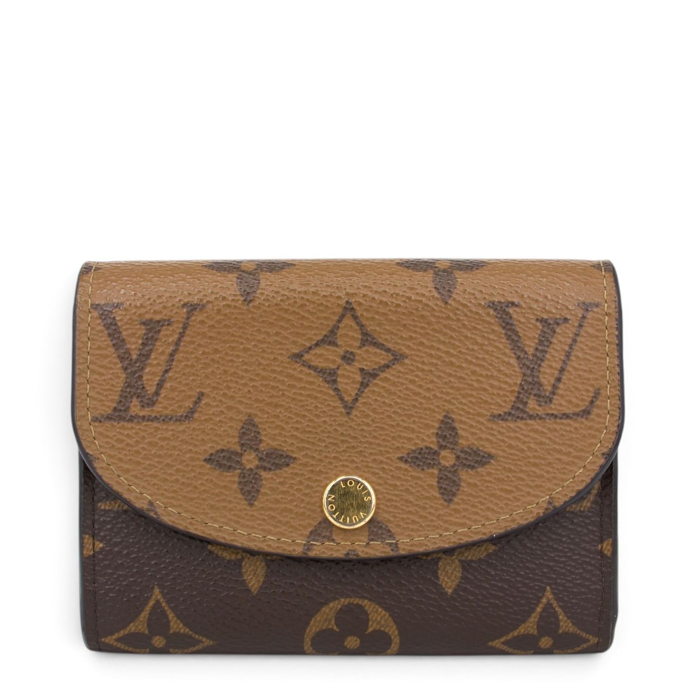 Louis Vuitton Portemonnaie: Louis Vuitton Rosalie Coin Monogram Reverse – Gebraucht aus Binningen von Designerlabels