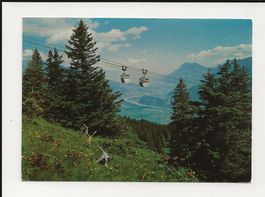 AK 1972 Bergbahn Bad Ragaz - Pardiel 1630m