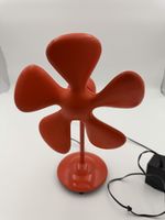 Ventilator orange mit Netzteil funktionstüchtig
