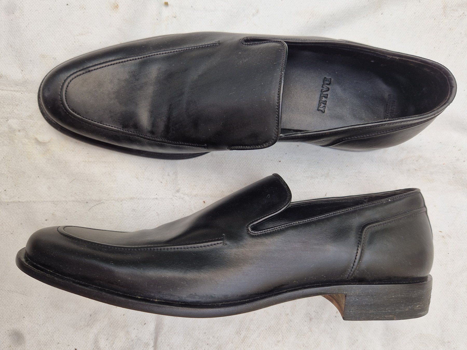 Bally Scarpe da uomo: BALLY SLIPPER SCHUHE NEU GR.42 SCHWARZ – Nuovo e nell'imballaggio originale da Bottighofen venduto da menschenfamilie 1