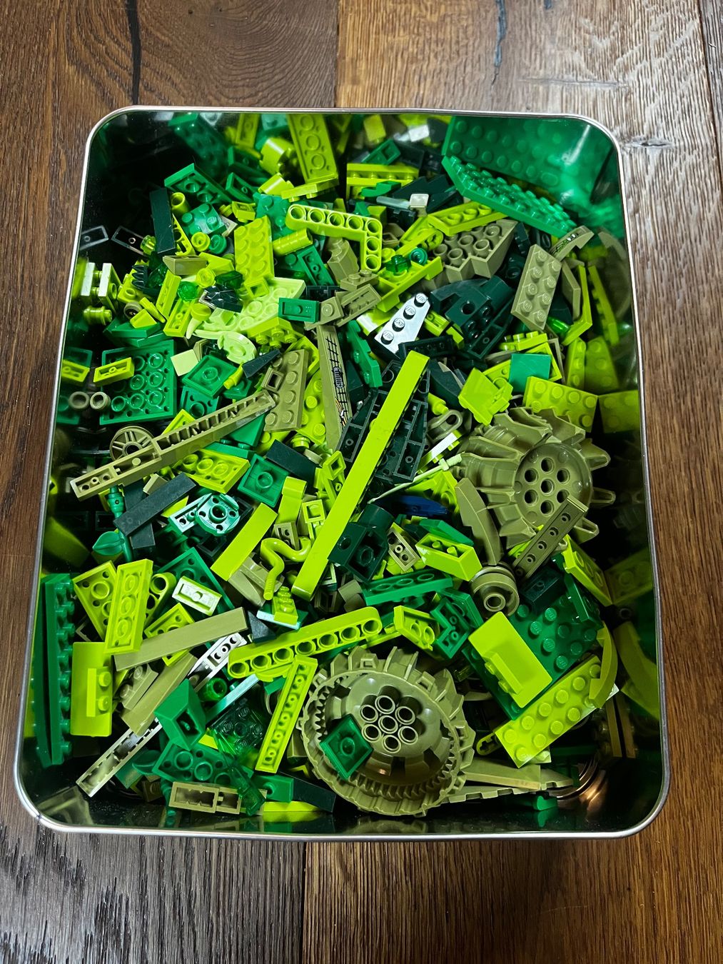 Lego Giocattoli: Lego diverse hell und dunkel grüne Teile – Usato da lindau venduto da Technick 3