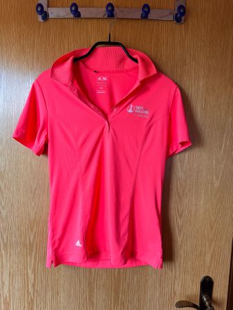 Leuchtendes Golf Polo-Shirt von Adidas Gr M