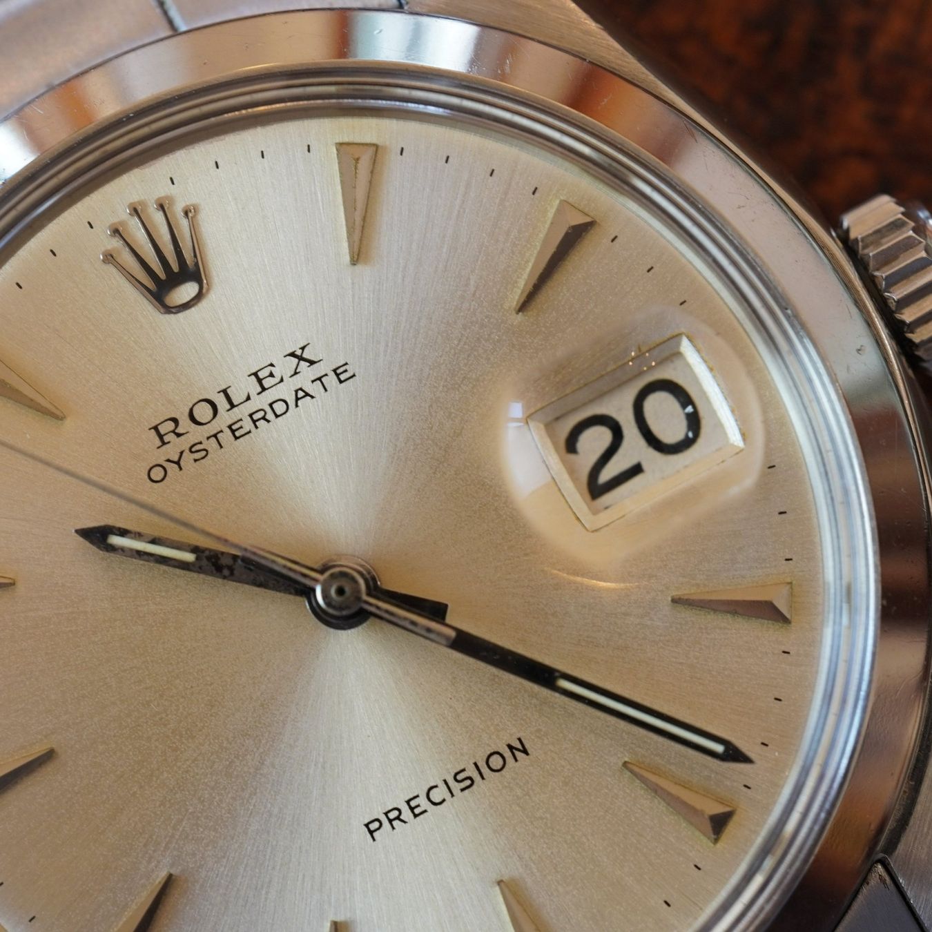 Rolex Orologi: Rolex Oysterdate Precision - Dagger Indizes – Usato da Kreuzlingen venduto da GRAFCLASSICS 4