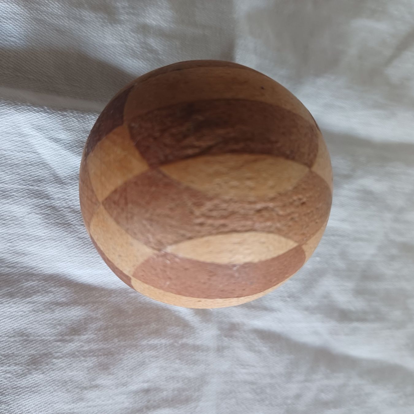 Articoli in legno: Stopfkugel Strumpfkugel mit Intarsien – Usato da Abtwil SG venduto da luupsy